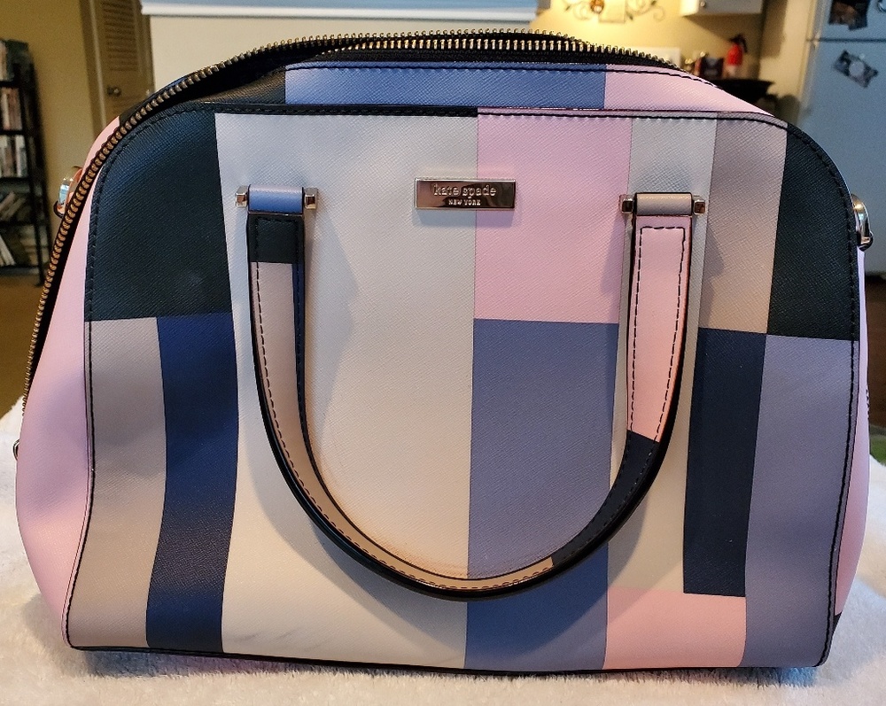 Kate Spade mutli-color purse *damaged*